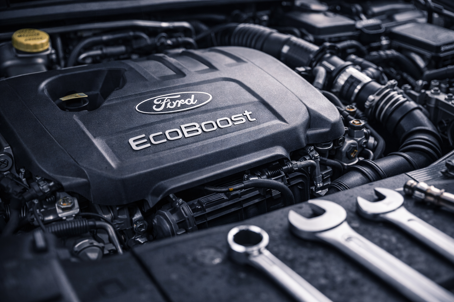 Illustration Moteur Ford EcoBoost