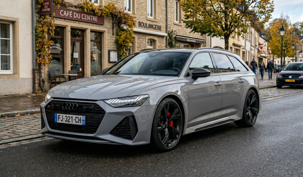Couleur gris Nardo sur Audi