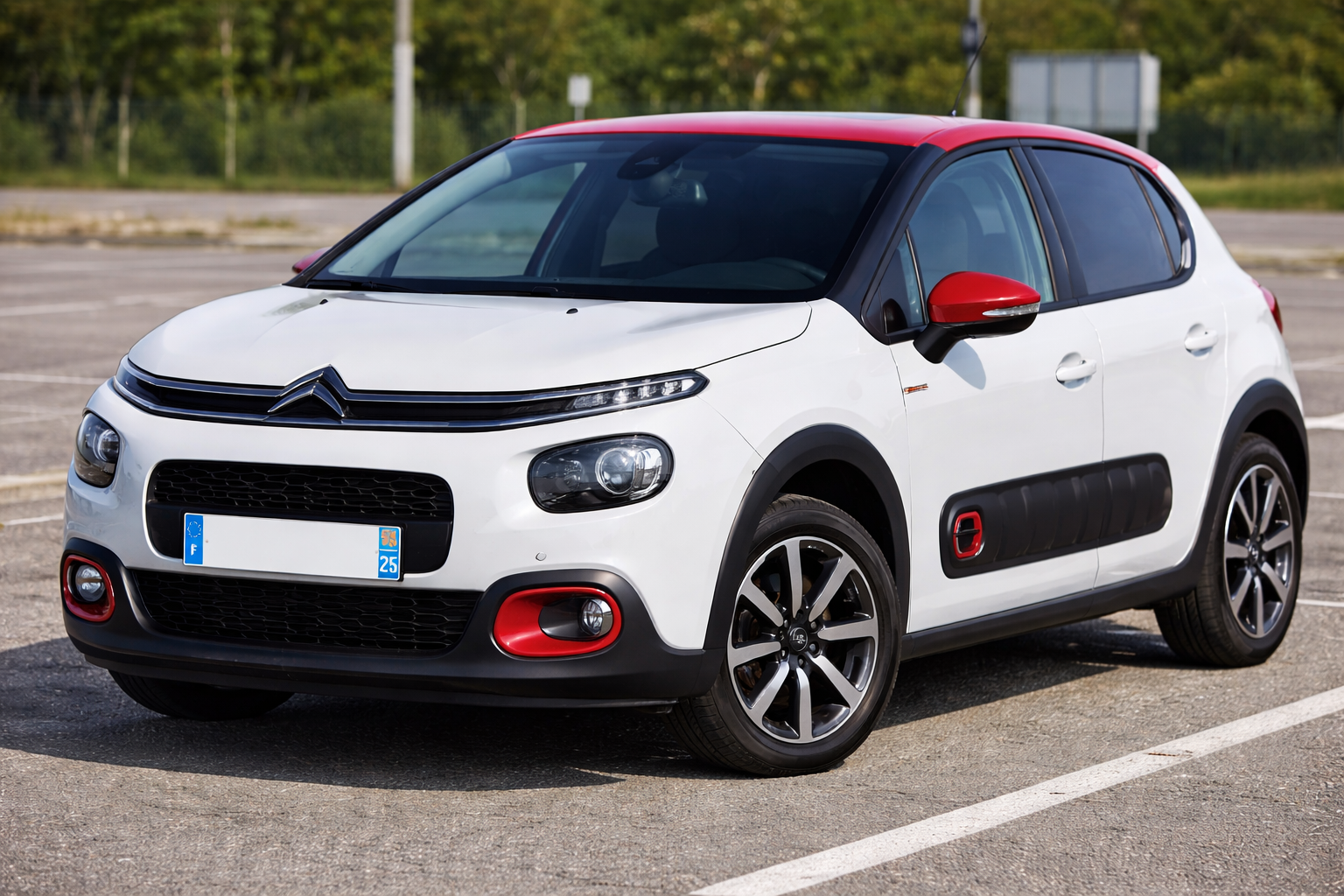 Citroën C3 blanche
