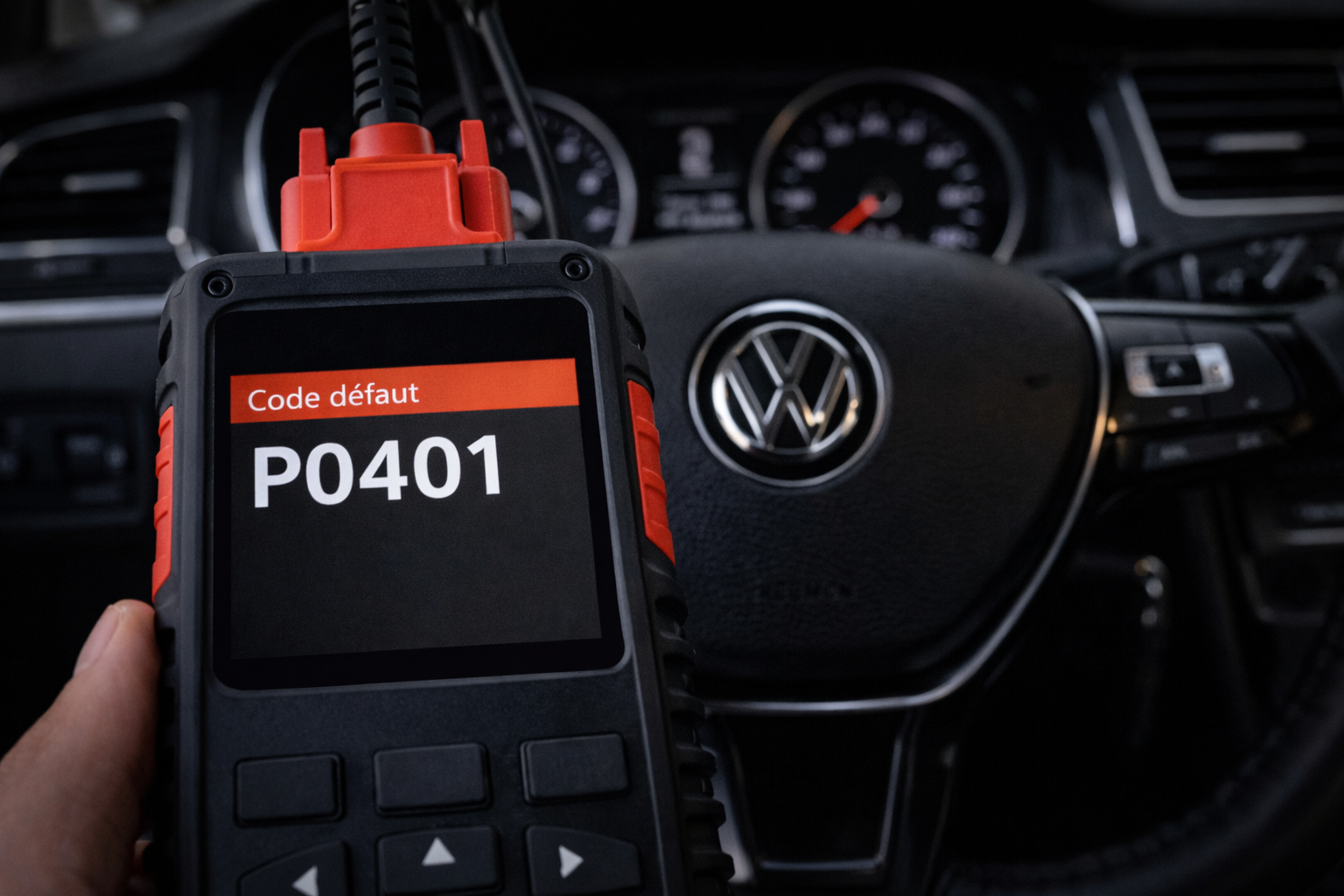 Code P0401 sur une VW