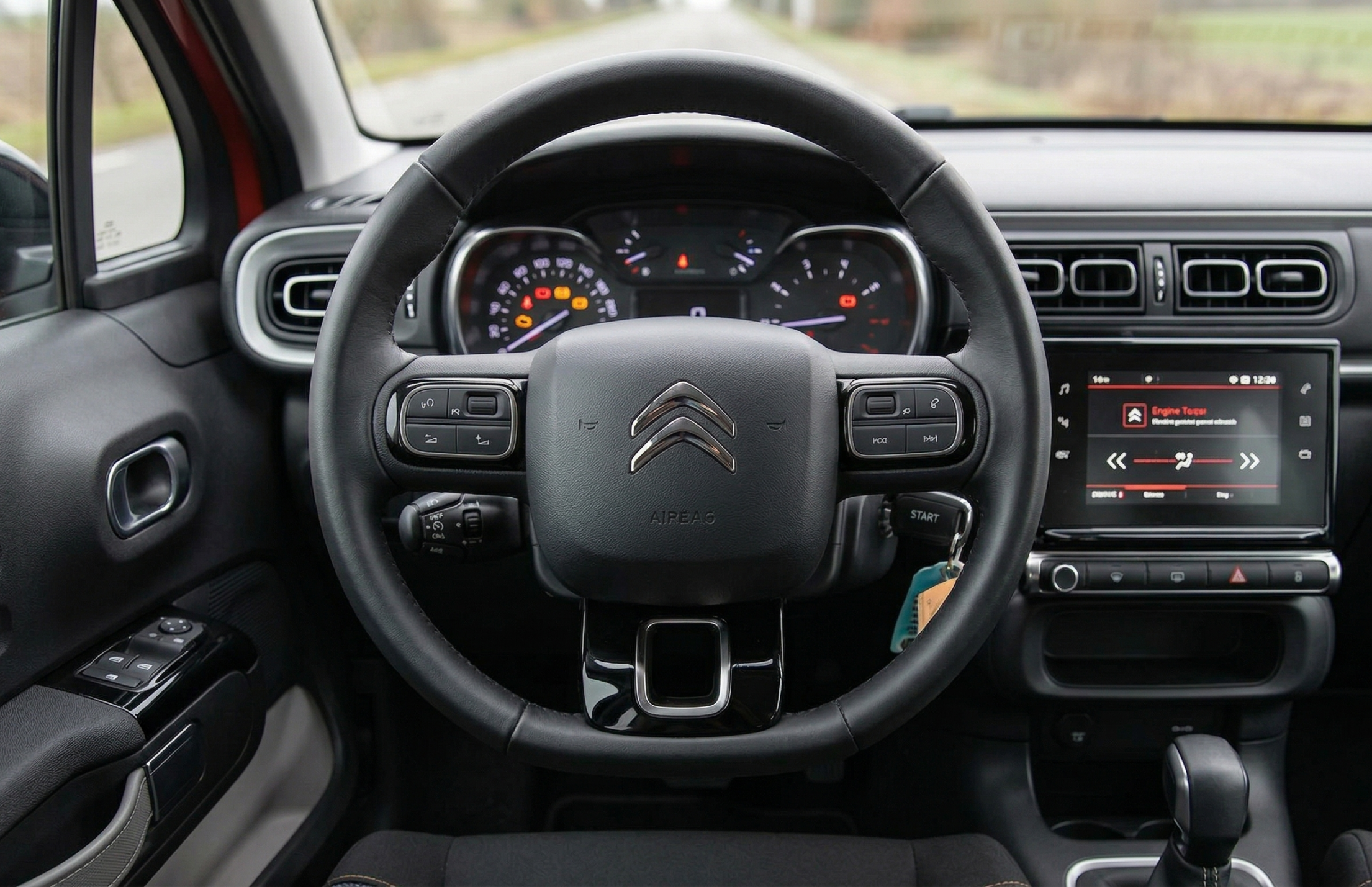 Voyants sur le tableau de bord d'une Citroën C3