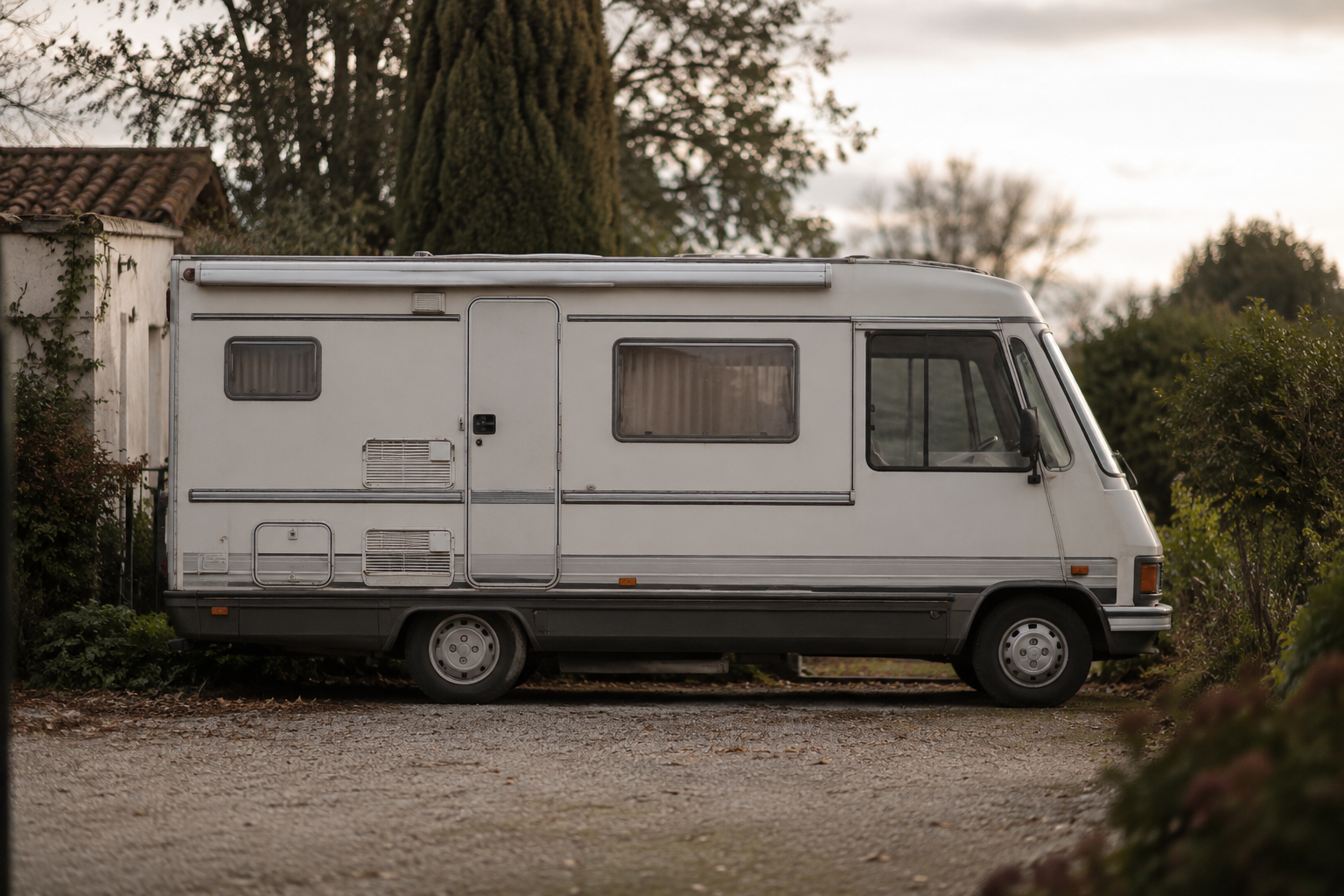 Ancien camping car à vendre