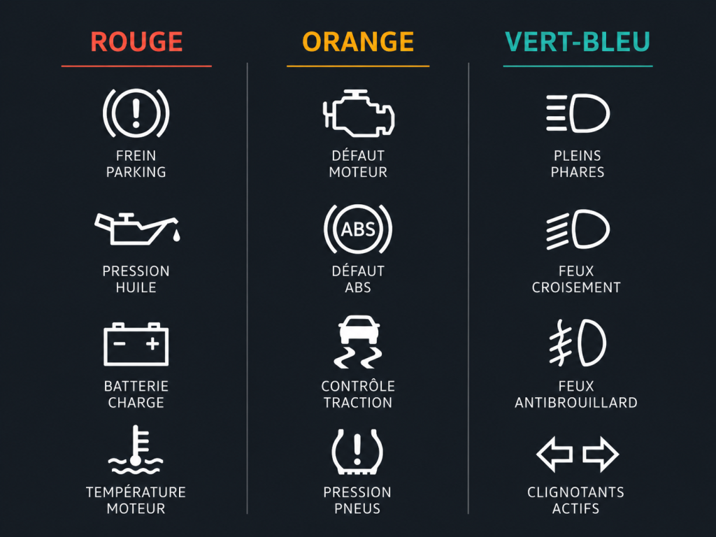 Signification des voyants du tableau de bord sur Toyota Yaris