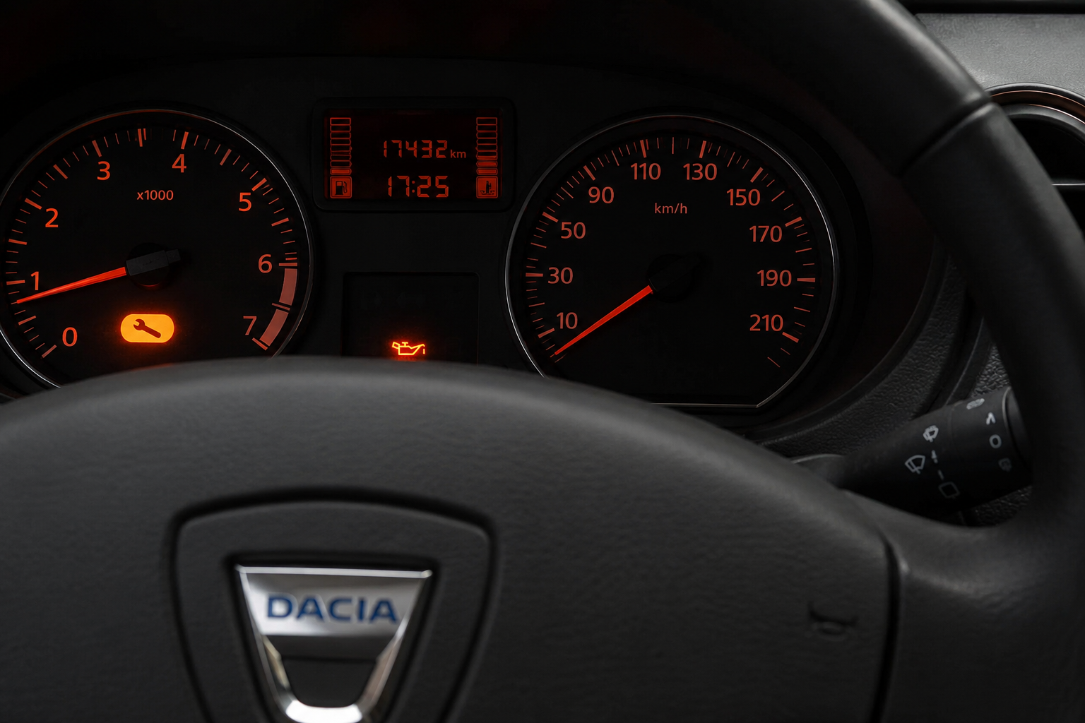 Voyant vidange Dacia Sandero