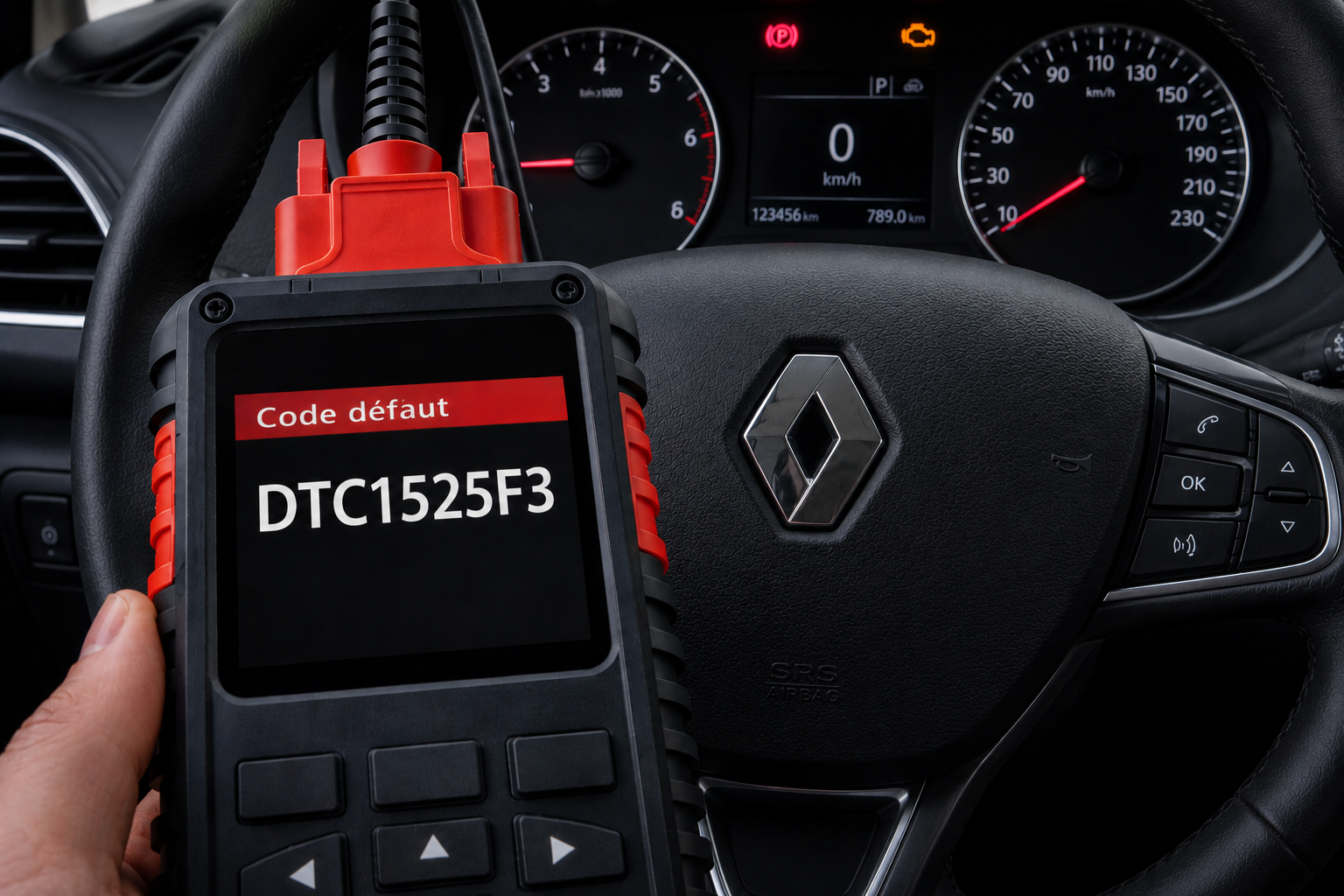 Code défaut DTC1525F3 Renault