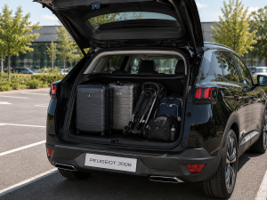 Taille du coffre du Peugeot 3008