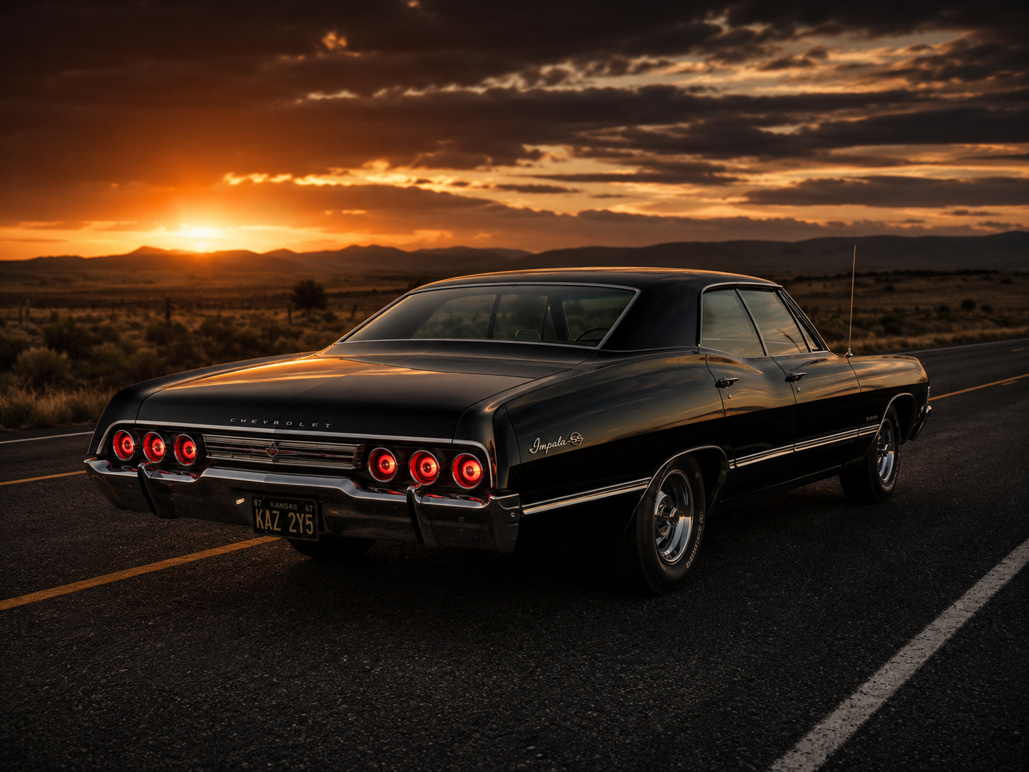 Voiture de Supernatural : Impala 1967