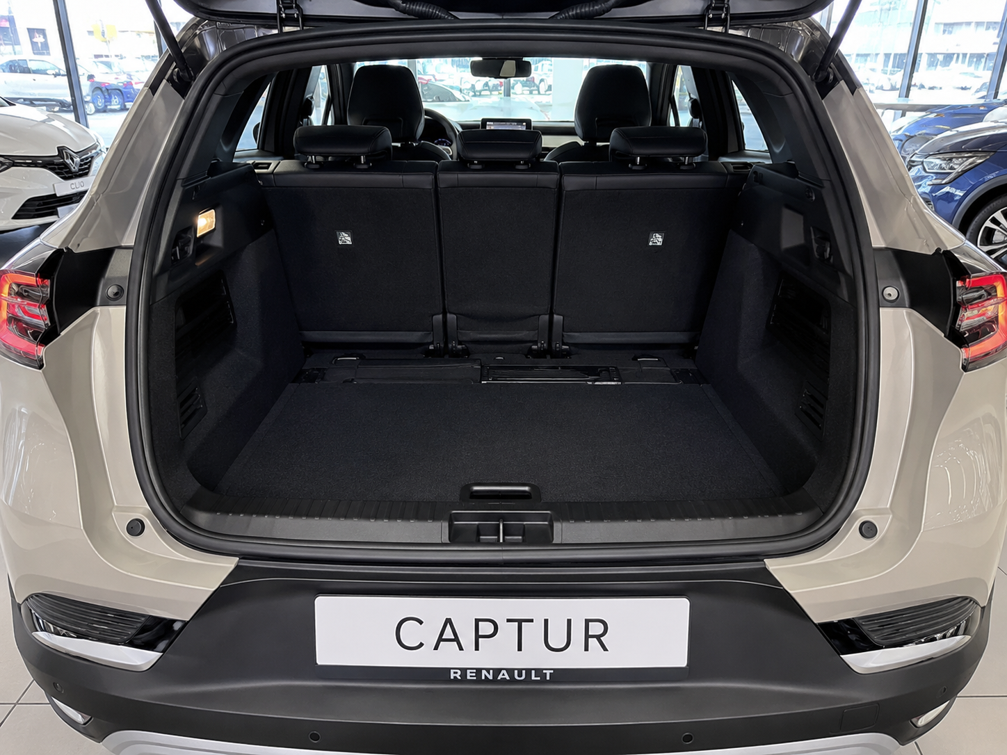 Coffre du Renault Captur