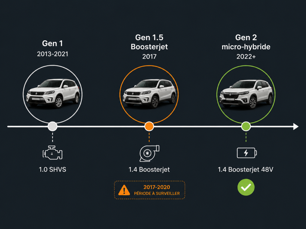 Fiabilité du Suzuki S-Cross