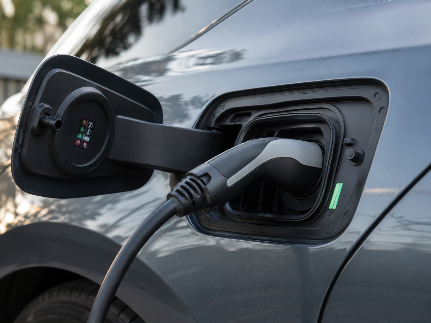 Prise de voiture électrique