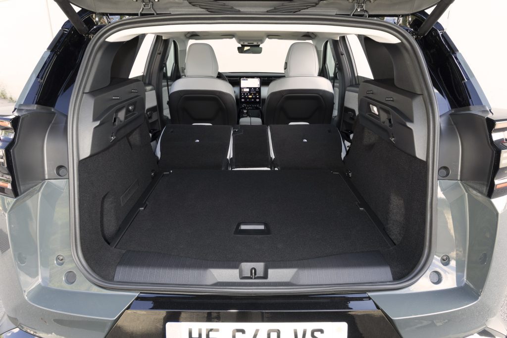 Citroën C5 Aircross coffre sièges rabattus