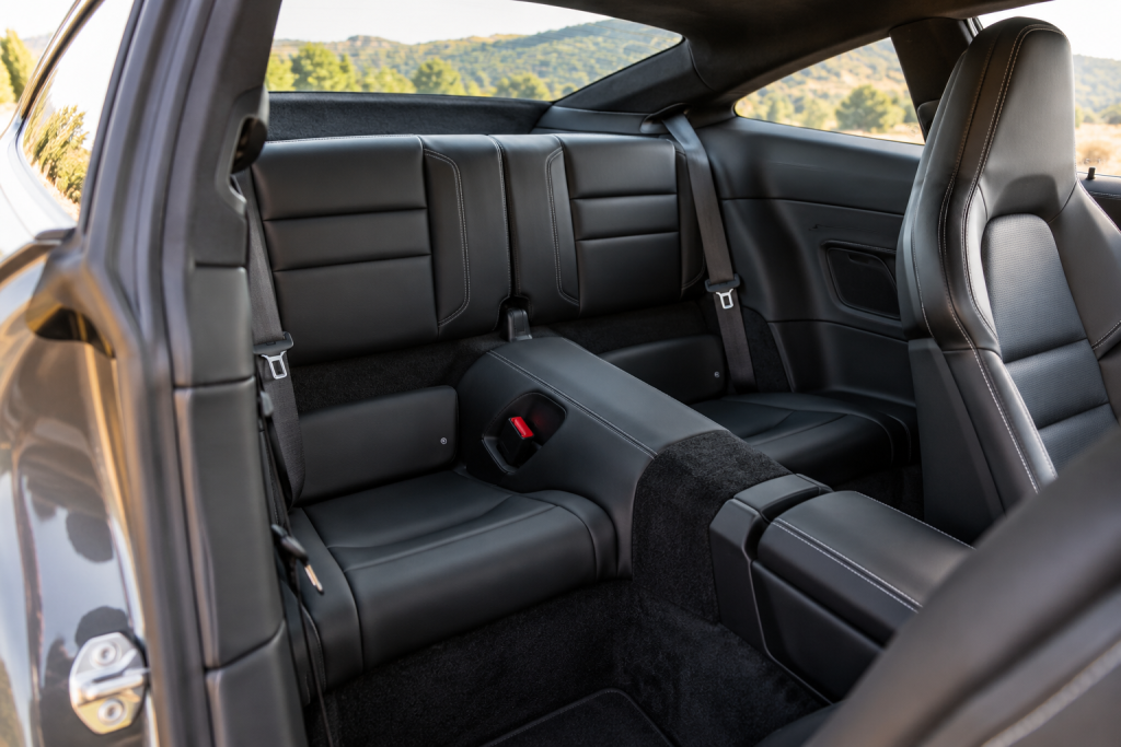 Intérieur arrière Porsche 911